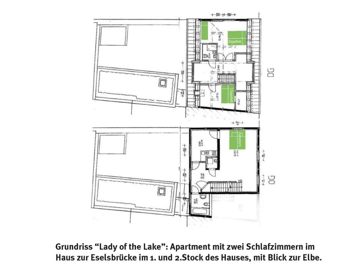 Haus Zur Eselsbruecke Appartement Tangermünde Buitenkant foto