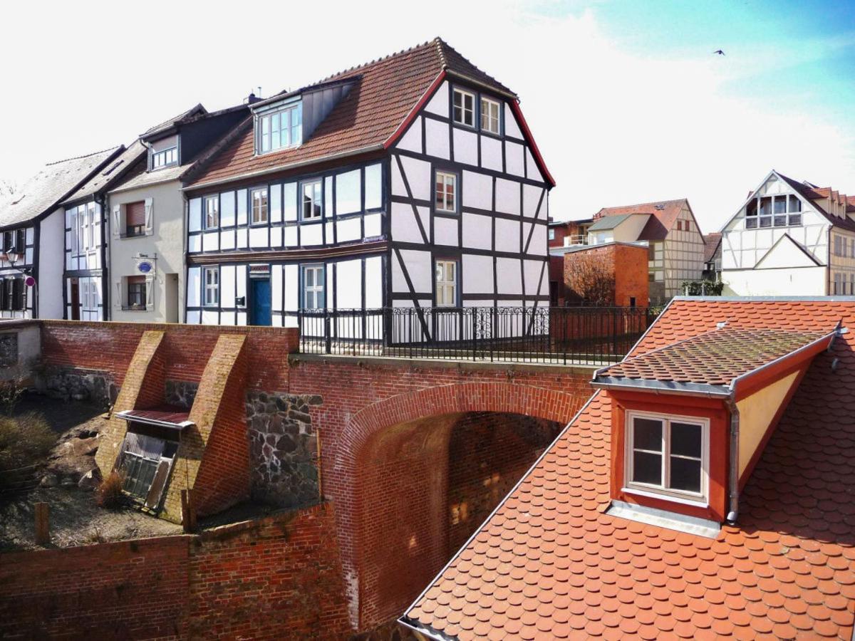 Haus Zur Eselsbruecke Appartement Tangermünde Buitenkant foto