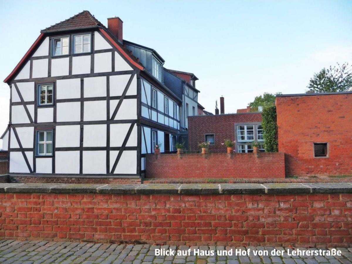 Haus Zur Eselsbruecke Appartement Tangermünde Buitenkant foto